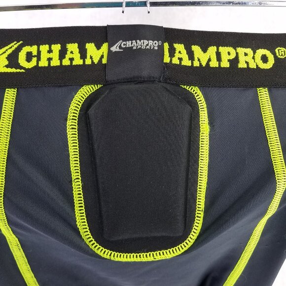 Champro Bull-Rush 5-Pad Lacrosse Football Girdle Adult M Compression Shorts - Picture 7 of 16